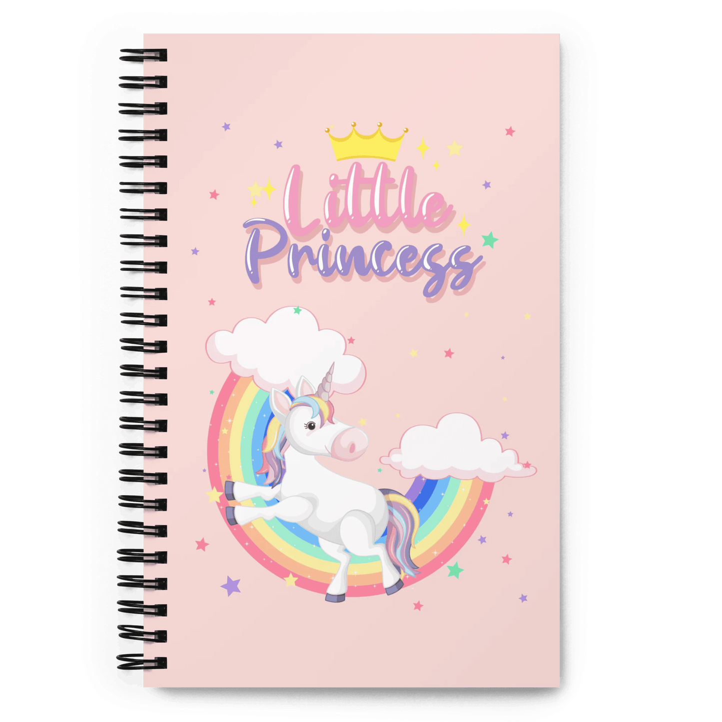 Little Princess Unicorns Spiral notebook