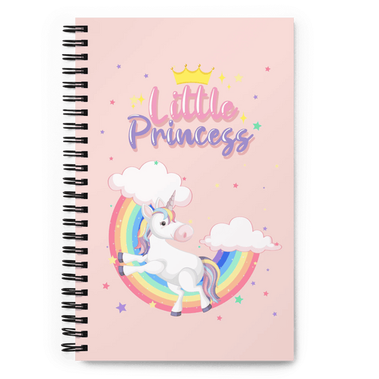 Little Princess Unicorns Spiral notebook