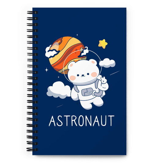 Space Rangers Astronaut Spiral notebook