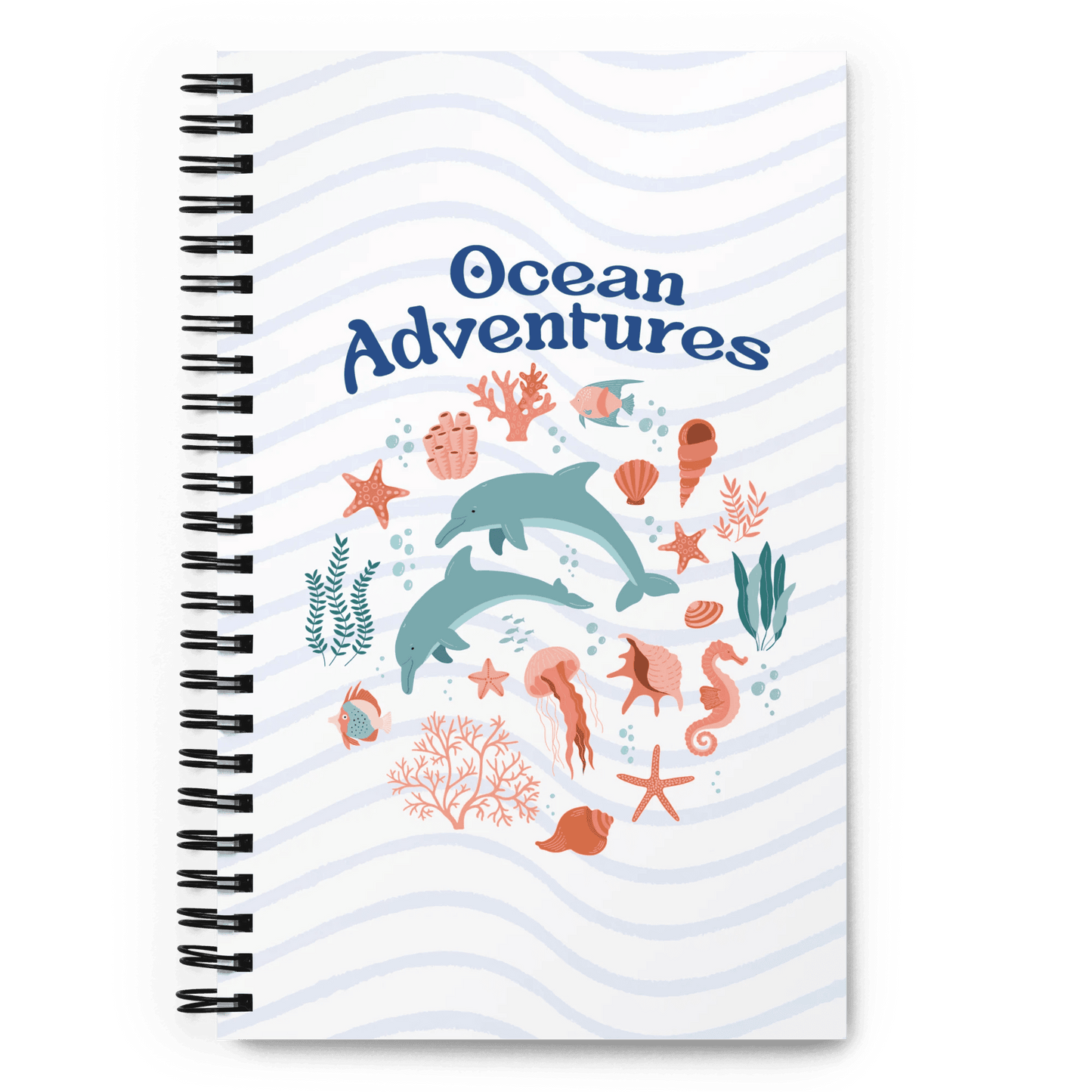 Ocean Adventures Spiral notebook