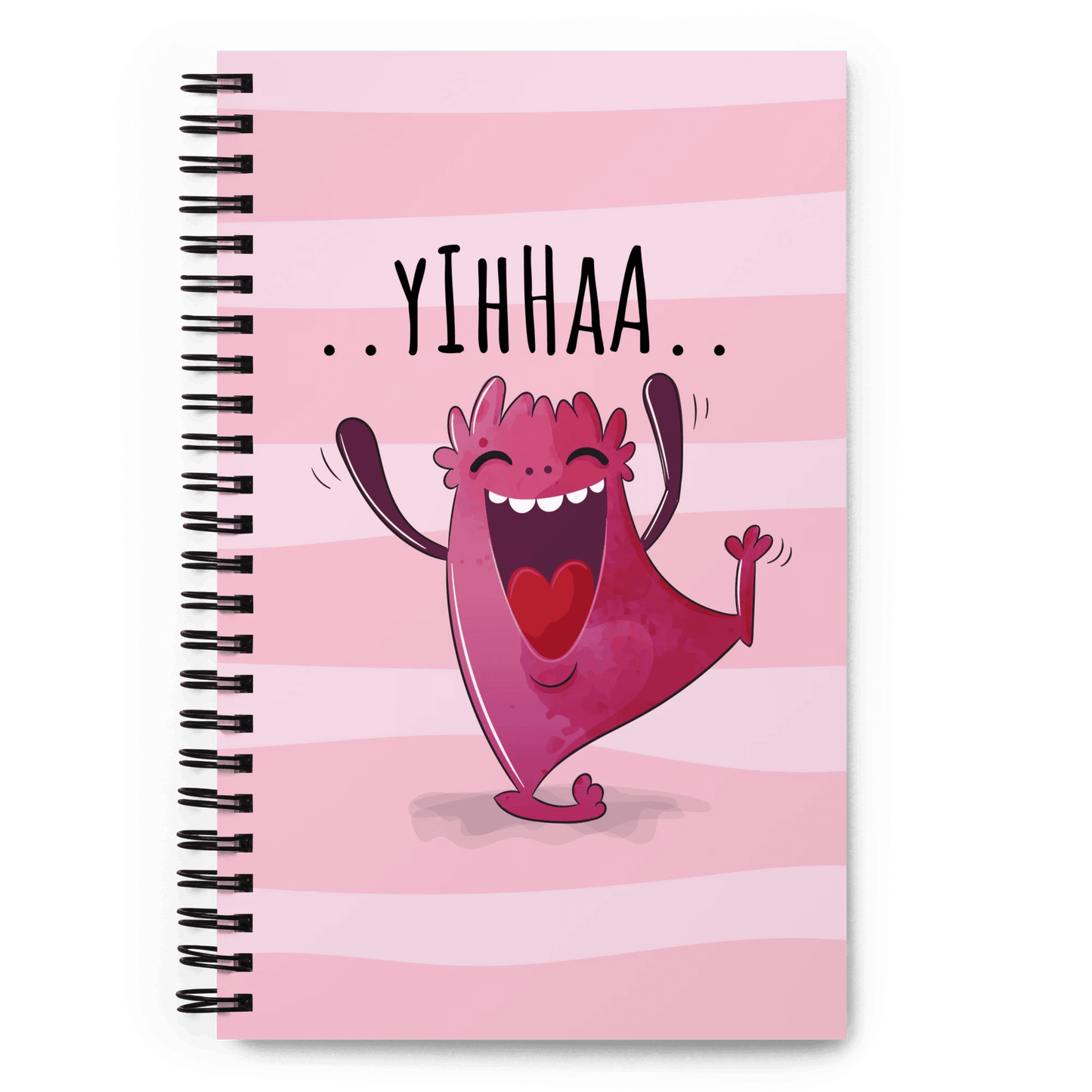 Happy Monsters Spiral notebook