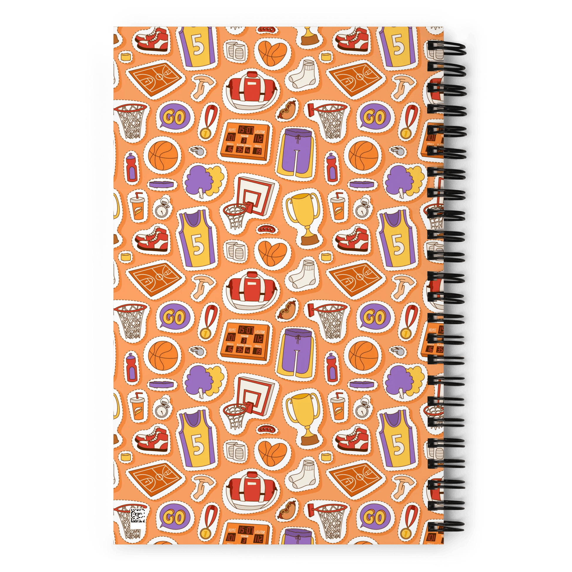 Sports Champs Spiral notebook