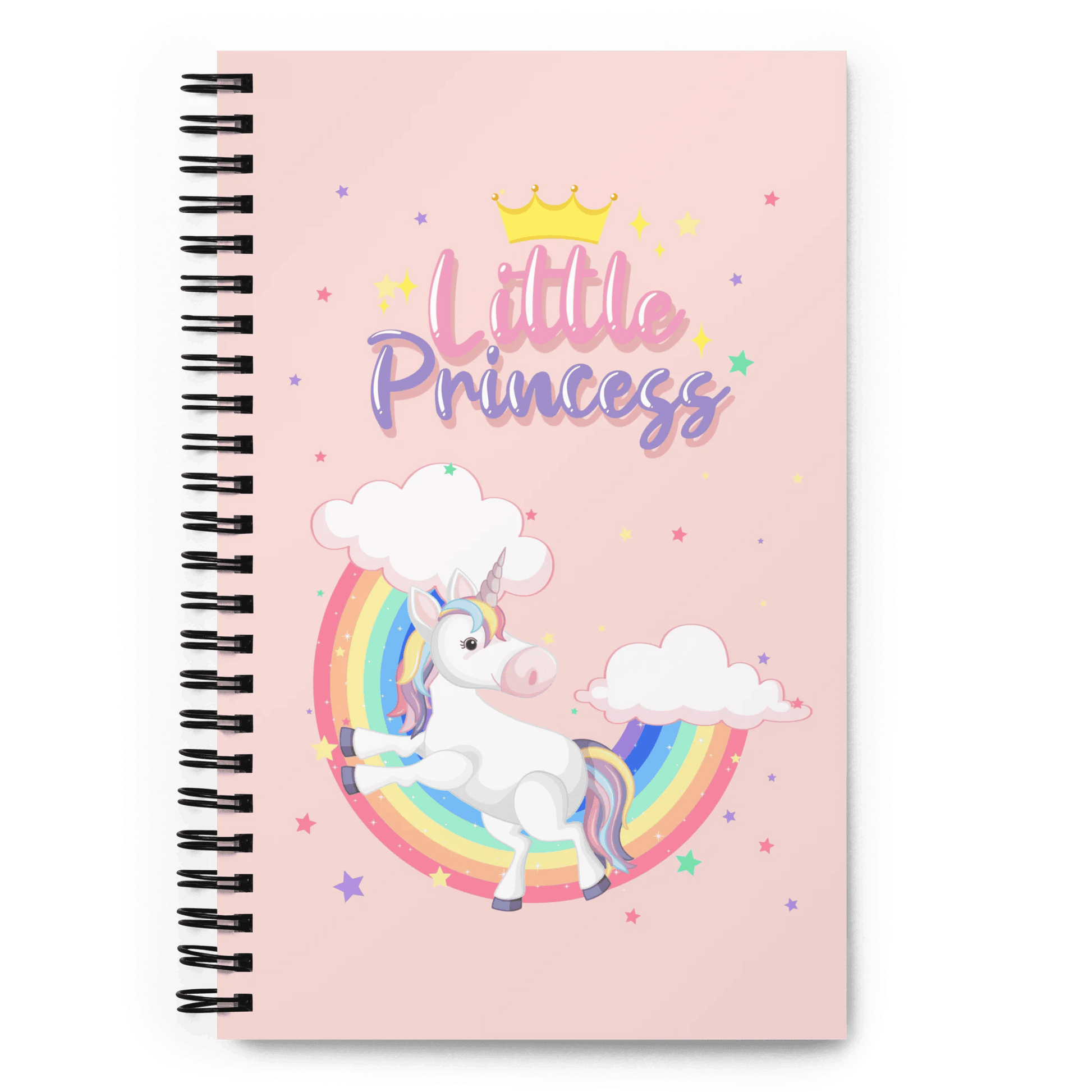 Little Princess Unicorns Spiral notebook