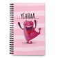 Happy Monsters Spiral notebook