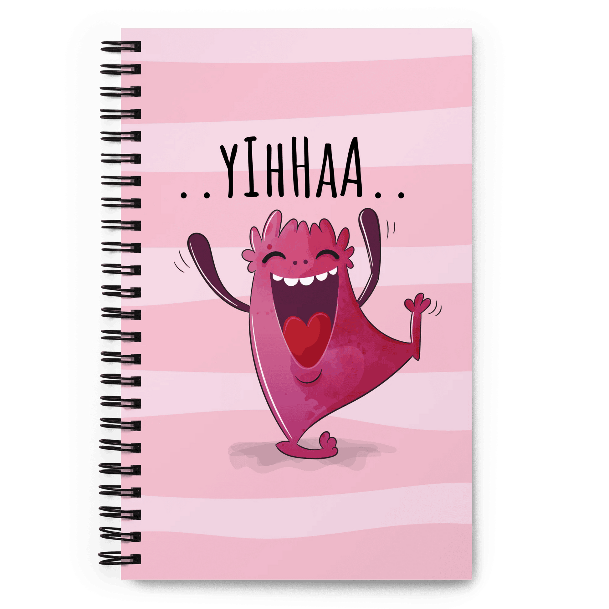 Happy Monsters Spiral notebook