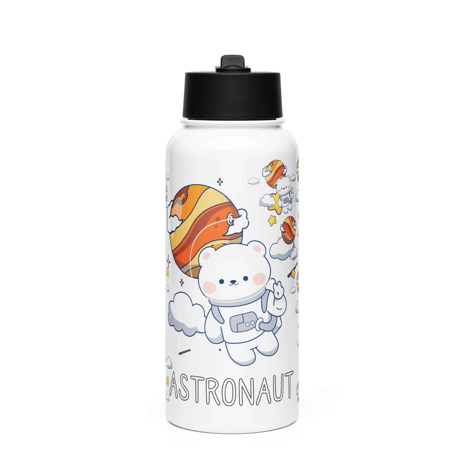 Space Rangers Astronaut Stainless Steel Bottle